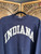 Vintage 90s Y2K FOL Indiana University Hoosiers Navy Blue Crewneck Sweatshirt Size X-Large XL