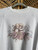 Vintage Baby Cherub White Crewneck Sweatshirt Size X-Large XL