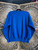 Vintage 90s Nutmeg Mills Seattle Seahawks NFL Royal Blue Crewneck Sweatshirt Size Large