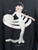 Vintage 90s 1996 Betty Boop Lush Life Graphic Black T-Shirt Size X-Large XL