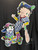 Vintage 90s 1994 Betty Boop & Pudgy Baseball Double-Sided Black T-Shirt Size 2XL XXL