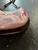 2016 Coach Harley Hobo #F57500 Geometric Colorblock Pink, Red, And Burgundy Pebbled Leather Shoulder Bag