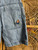 Vintage 90s Y2K JNCO Flamehead Embroidered Light Wash Denim Shorts Size 16