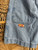 Vintage 90s Y2K JNCO Flamehead Embroidered Light Wash Denim Shorts Size 16