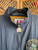 Vintage Logo Athletic University Of Notre Dame ND Fighting Irish Embroidered Navy Blue Full Zip Windbreaker Size Large
