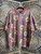 Vintage Big Dogs Aloha Hawaiian Burnt Orange Polo Shirt Size XXL XX-Large