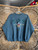 Vintage 90s Tultex Mickey Mouse Indiana Teal Grey Crewneck Sweatshirt Size Medium
