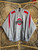 Vintage Y2K Nike Team Ohio State Buckeyes OSU Center Check Grey Hooded Sweatshirt Size Large