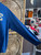 Vintage Bassett Walker University of Notre Dame Fightin' Irish Blue Hooded Sweatshirt Size Large