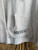 Vintage No Fear Beige Mexican Poncho Pullover Blanket Drug Rug Hooded Sweatshirt Size Large