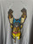 Vintage Y2K 2000 Marvel Wolverine Gray/Brown Graphic T-Shirt Size Large