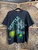 Vintage Magic Johnson Seattle Supersonics Black Graphic T-Shirt Size XL X-Large