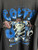 Vtg 1995 Indianapolis Colts NFL Taz Tasmanian Devil X-Ray Black AOP T-Shirt Size XXL