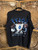 Vtg 1995 Indianapolis Colts NFL Taz Tasmanian Devil X-Ray Black AOP T-Shirt Size XXL