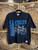 Vintage 90s Nutmeg Mills NFL Triple Threat Team Black T-Shirt Size Large