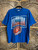 Vintage Artex Florida Gators Basketball Chewing Net Blue T-Shirt White Tag Size Large
