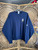 Vintage Morton Salt "When It Rains It Pours" Navy Blue Crewneck Sweatshirt Size Medium