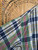 Vintage Britches Yellow Blue Green Plaid Button Down Shirt Size X-Large XL