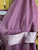 Vintage Thalia Dusty Rose Pink Chiffon Ruffle Dress Women's Size 14