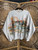Vintage 90s Lifestyles Autumn Fall Scenic White Crewneck Sweatshirt Size OSFA