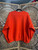 "The Spookiest Bitch This Side Of Salem" Orange Crewneck Sweatshirt Size X-Large XL