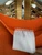Vintage "Great America Fright Fest" Orange Halloween Crewneck Sweatshirt Size Medium