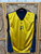 90s Nike NBA Indiana Pacers Blue & Yellow Reversible Basketball Jersey Size Large