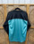 Vintage 90s Nike Teal & Gray Long Sleeve Crewneck Soccer Jersey Size Medium