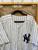 Majestic 2009 Inaugural Season NY Yankees #5 MLB Pinstripe Baseball Jersey Size 56