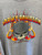 Y2K 2004 Harley Davidson Muncie,IN Flaming Skull Long Sleeve Gray T-Shirt Size 2XL XXL