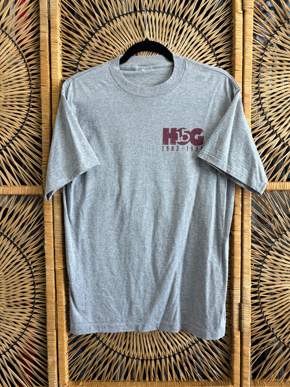 1998 Harley Davidson Owners Group Rally Gray T-Shirt Size Large