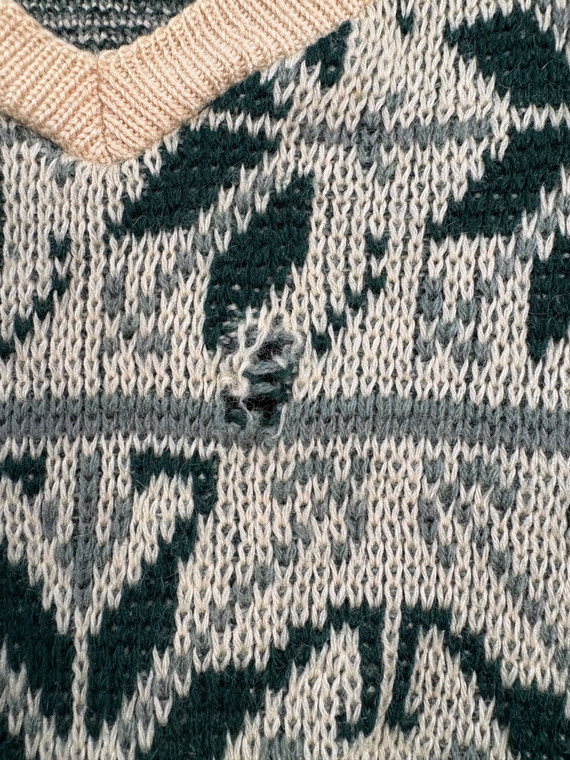 True Vintage Jersild 60s 70s 100% Virgin Wool Knit Sweater Size Small True Vintage Jersild 60s 70s 100% Virgin Wool Knit Sweater Size Small