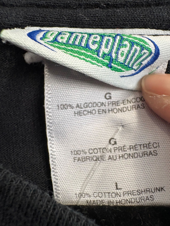 Y2K 2005 Star Wars Battlefront II Video Game Black T-Shirt Size Large Y2K 2005 Star Wars Battlefront II Video Game Black T-Shirt Size Large