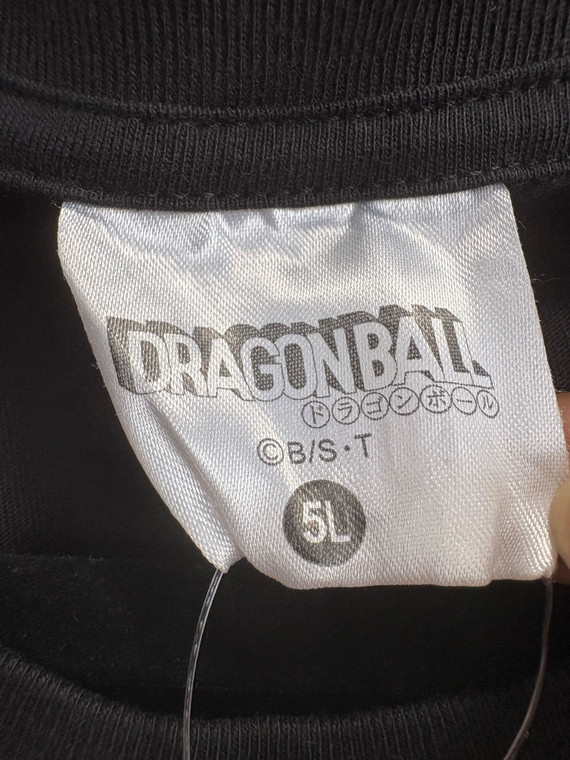 Y2K Dragon Ball Z Japanese Dead Stock Mr. Popo AOP Black T-Shirt Size 2XL XXL Y2K Dragon Ball Z Japanese Dead Stock Mr. Popo AOP Black T-Shirt Size 2XL XXL