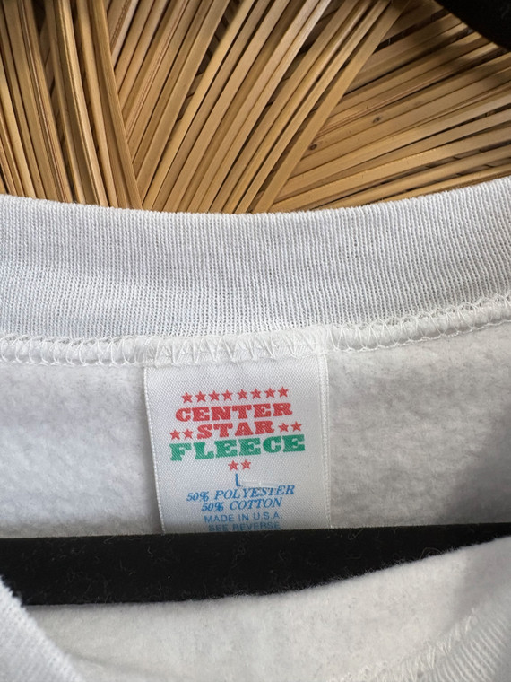 VTG 90s The Black Woman "Mother Of The Earth" White Crewneck Sweatshirt Size Large VTG 90s The Black Woman "Mother Of The Earth" White Crewneck Sweatshirt Size Large