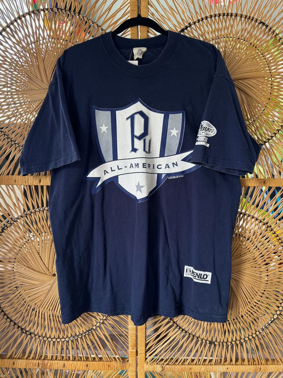 Vtg 90s 1998 Kenlo Navy T-Shirt Size XL