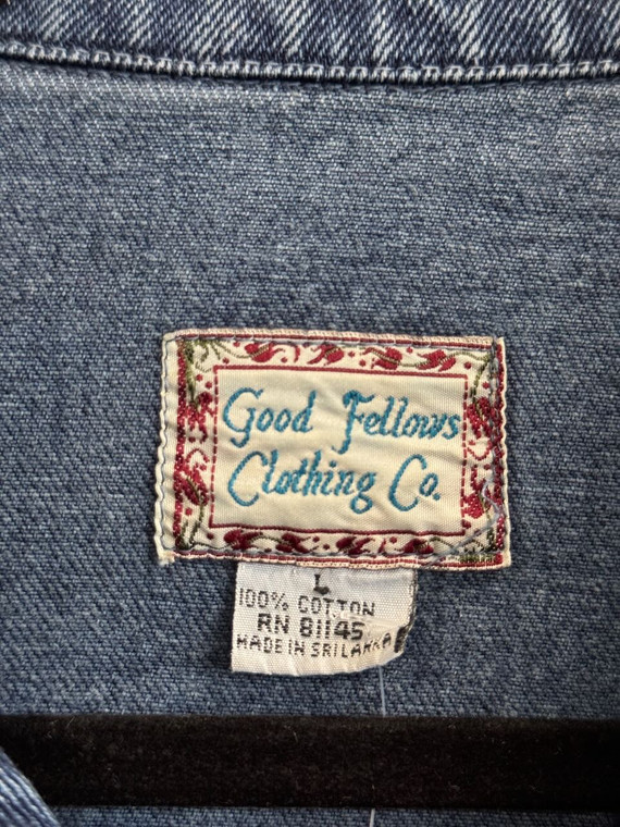 Y2K Denim Good Fellows Jacket Size Women's Large Y2K Denim Good Fellows Jacket Size Women's Large