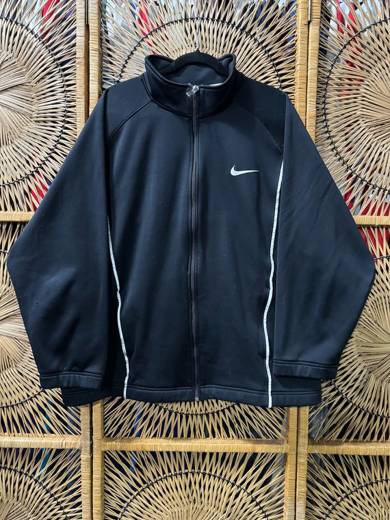 Y2K Nike Black Training Jacket Size Large