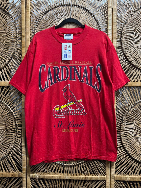 DS MLB St Louis Cardinals Red T-Shirt Size Large