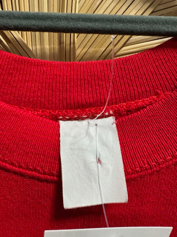 Vintage 90s NBA Chicago Bulls Red Crewneck Size Large