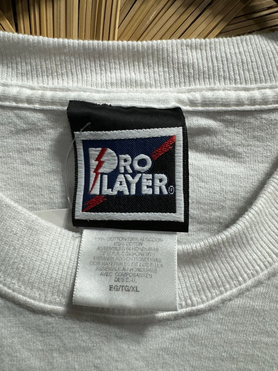 Vintage 90s 1998 ProPlayer Larry Bird "Coach Of The Year" Pacers NBA Basketball White T-Shirt Size XL