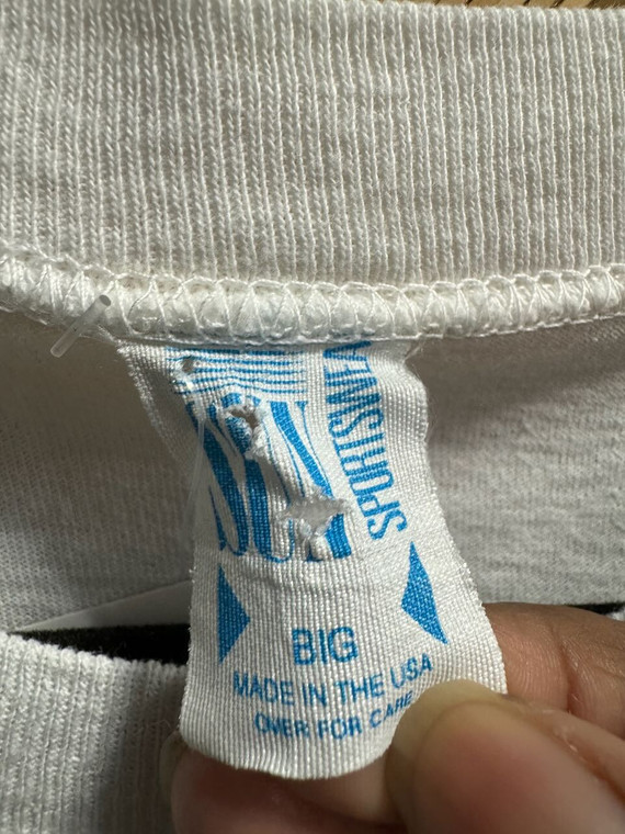 Vtg 90s Indianapolis Colts NFL Tasmanian Devil AOP T-Shirt Size "Big"