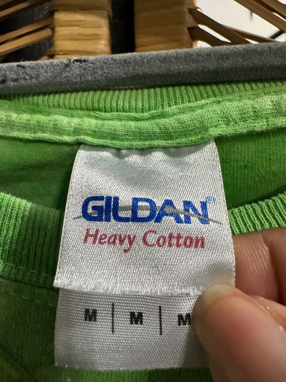 Vintage Y2K Anglerfish Marine Life Tie Dye Nature T-Shirt Size Medium