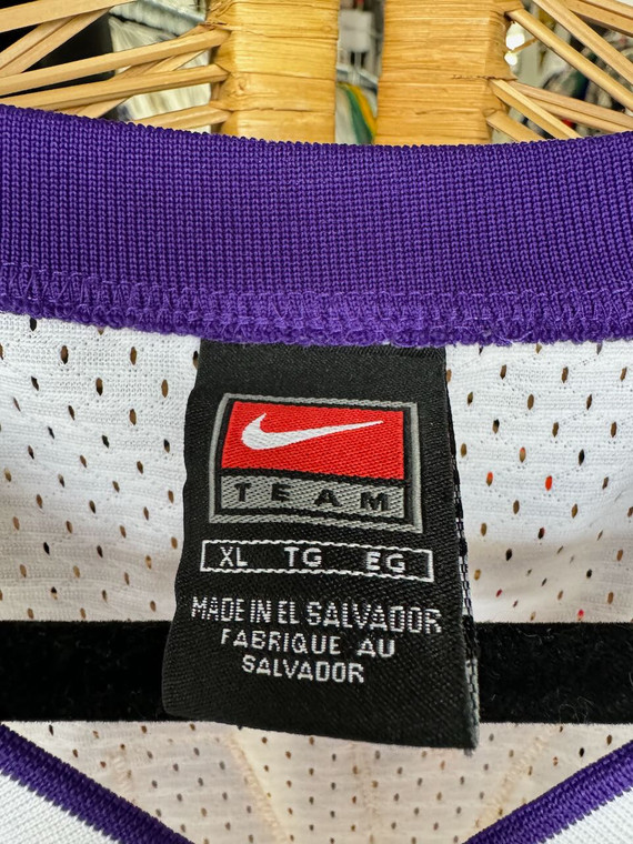 Y2K Nike Team NBA Kobe Bryant #8 Los Angeles Lakers White Jersey Size XL