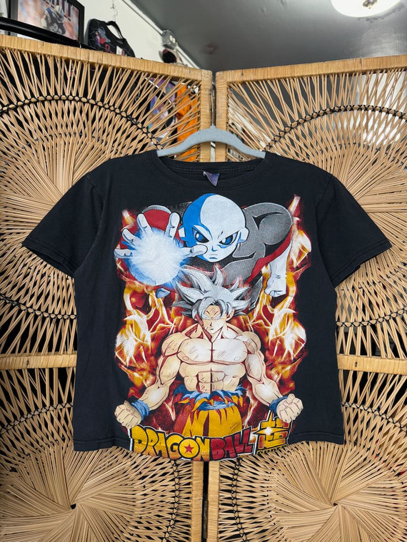 Dragon Ball Super Goku Super Saiyan Jiren Black T-Shirt Size Small