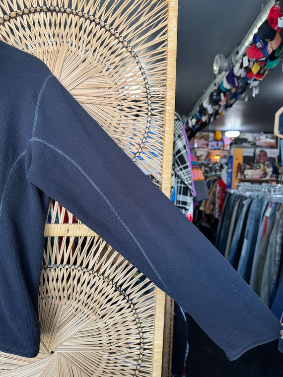 Y2K Nike ACG Black Full Zip Fleece Jacket Women's Size Large