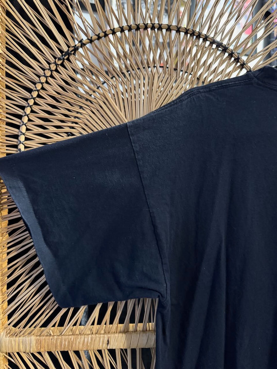 Vtg Riddell Indianapolis Colts NFL Football Black AOP Graphic T-Shirt Size X-Large