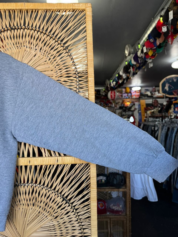 Y2K Property Of Indiana Pacers Athletic Dept. Grey Crewneck Sweatshirt Size Small