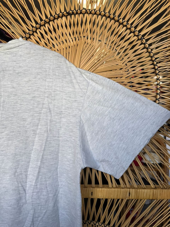 Vtg 90s Competitor Indiana Pacers NBA Basketball Grey Graphic T-Shirt Size Large