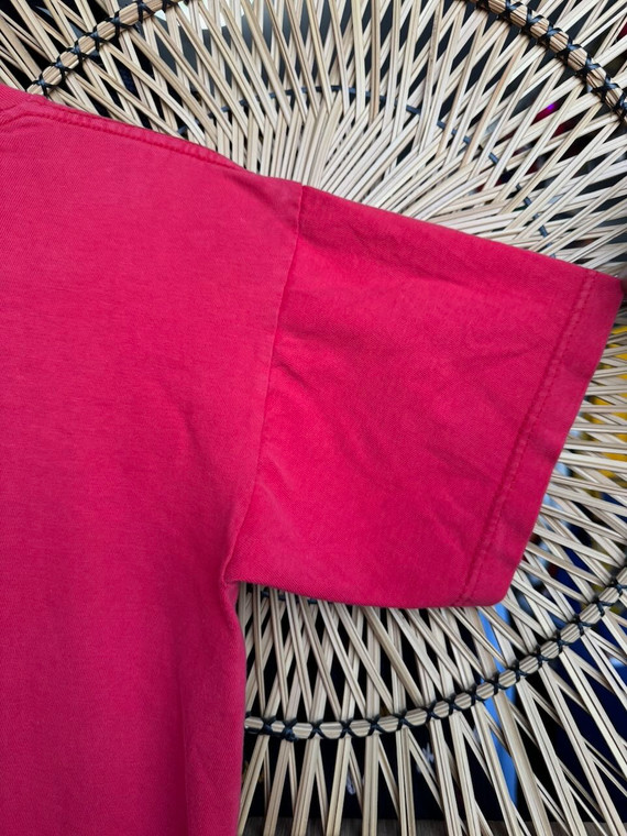 Vtg 90s Logo 7 Chicago Bulls NBA "I'm Back." Michael Jordan #45 Red T-Shirt Size Medium